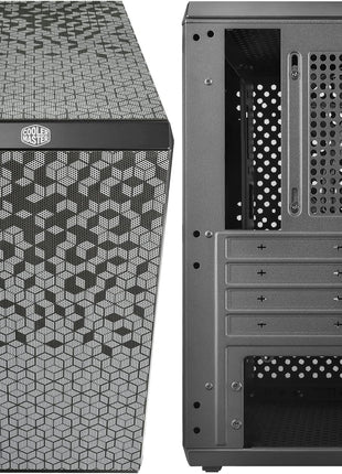 Cooler Master Q300L V1 Micro-ATX PC Case, High Airflow, Transparent Panel | 360mm Graphics Card Support, 240mm AIO Support, Micro-ATX Motherboard, Magnetic Dust Filters, Modular I/O Panel
