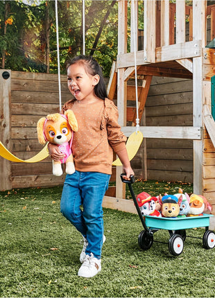 GUND PAW Patrol Chase 6-Inch Plush Toy, Stuffed Animal for Ages 1+ | Soft Tactile Sensory Details Provide Emotional Comfort, Inspire Imaginative Screen-Free Roleplay and Problem-Solving