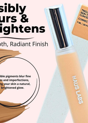 HAUS LABS BY LADY GAGA Triclone Skin Tech Hydrating + De-puffing Concealer with Fermented Arnica 13 Light Neutral
