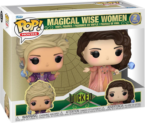 Funko POP! Movies: Wicked Part 1 - Emerald City Players 2 Pack | Official Fantasy Merch - Collectable Vinyl Figurine for Shelf Display - Birthday Gift Idea for Fans and Collectors