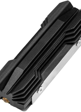 Pano-Mounts M2SSD-2B Aluminum M.2 2280 SSD Heatsinks Cooler with Thermal Pad & Cooper Pipe for M.2 2280 NVMe - Black