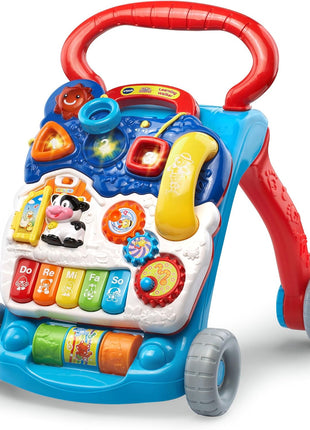 VTech Sit-to-Stand Learning Walker (Frustration Free Packaging), Blue