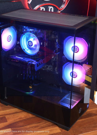 CYBERPOWERPC Gamer Master Gaming PC, AMD Ryzen 5 5500 3.6GHz, Radeon RX 6400 4GB, 16GB DDR4, 500GB PCIe Gen4 SSD, WiFi Ready & Windows 11 Home (GMA3100A)
