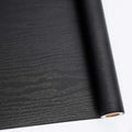 Abyssaly Peel and Stick Wallpaper Black Wood Contact Paper Decorative Self-Adhesive Film for Surfaces Easy to Clean Thickening Upgrade Increase Stomata and Reduces Bubble Generation 11.8 in X 78.7 in
