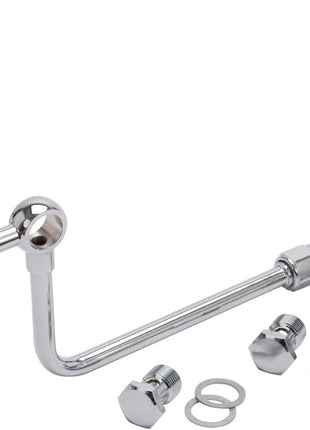 Edelbrock 8128 Stainless Steel Carburetor Dual Feed Fuel Line Kit