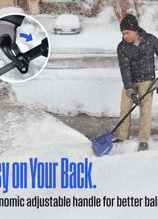 Westinghouse WSnow11S 24V Cordless Snow Shovel 11 Inch Kit, 24V 4Ah Battery, Fast Charger, Electric Snow Shovel with 20ft Throwing Distance, Plows 75lbs/min, Compatible with Snow Joe Batteries