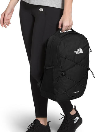 THE NORTH FACE Women's Jester Everyday Laptop Backpack | Commuter Travel Bag with Laptop Sleeve, Water-Repellent Finish, Spacious Compartment, TNF Black-NPF, One Size