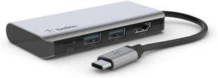 Belkin USB 3.2 Gen 1 (3.1 Gen 1) Type-C 5000 Mbit/S Silver, W128263184 (Type-C 5000 Mbit/S Silver)