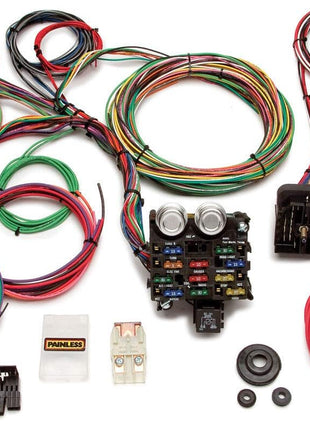 Painless Performance 20103 Classic Customizable Muscle Car Harness - 21 Circuits