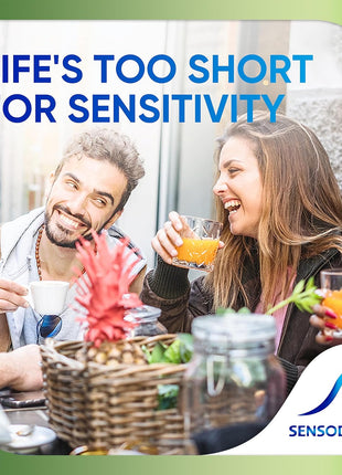 Sensodyne Fresh Mint Sensitive Toothpaste, ADA Accepted Toothpaste for Cavity Prevention and Sensitive Teeth Treatment - 4 Ounces (Pack of 2)