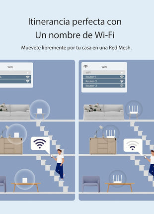 Tenda AX1500 Mesh WiFi 6 System Nova EX3 - Covers up to 3500 sq.ft - Whole Home WiFi 6 Mesh System - Gigabit Mesh Router for 80 Devices - Dual-Band Mesh Network - Replaces Wireless Router - 3-Pack