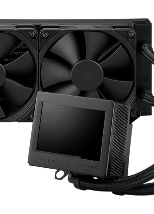 ASUS ROG Ryujin III 240 All-in-one Liquid CPU Cooler with 240mm Radiator. Asetek 8th gen Pump, 2X Noctua industrialPPC 120mm Fans, 3.5" Color LCD, 6 Year Warranty