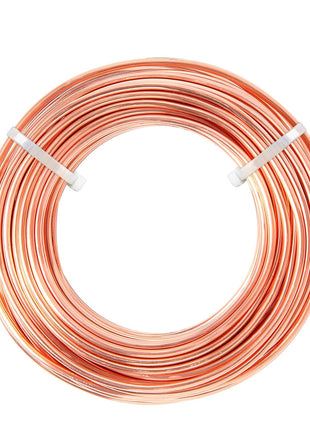 8 Gauge/3.2 mm 6.5 feet 5 oz 99.9% Dead Soft Copper Wire for Electroculture Gardening, Jewelry Making, Beading, Science Projects, DIY Artwork, Pure Bare Copper Wire