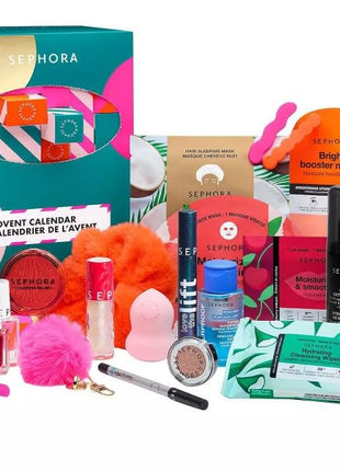 Sephora Collection Holiday Beauty Advent Calendar 2025 – 24 Makeup, Skincare, Bath & Accessory Gifts