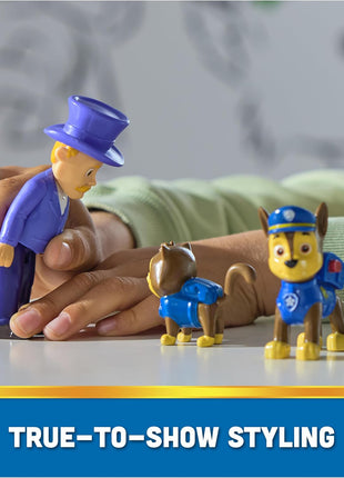 Paw Patrol Chase, Mayor Humdinger & Cat Chase Collectible Figure Pack | 3 Collectible Action Figures, Chase Figure, Mayor Humdinger & Cat Chase Figures, Kids Toys for Boys & Girls Ages 3+