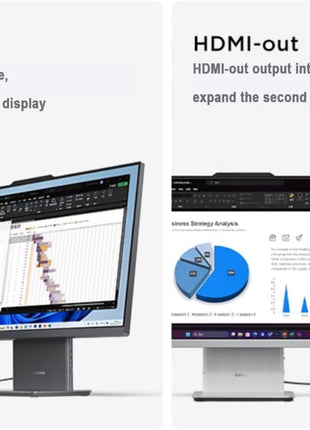 Lenovo ThinkCentre AIO 24" FHD IPS All-in-One Computer, 13th Gen Intel Processor up to 4.4 GHz, 16GB DDR5 RAM, 512GB PCIe SSD, Wi-Fi 6, USB-C, HDMI in&Out, KB&Mouse, Windows 11 Pro
