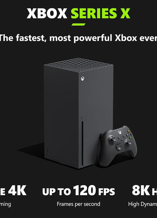 Microsoft Xbox Series X - Console + Forza Horizon 5 - Black (EU) (Xbox Series X)