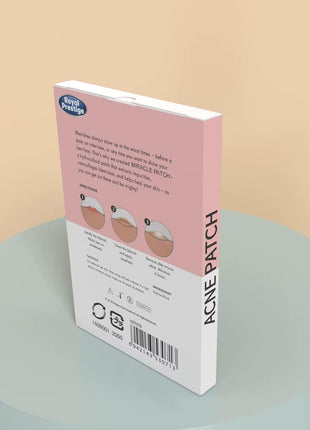 Royal Prestige Acne Patches – 72 Hydrocolloid Patches (8mm & 12mm) – Drug-Free, Invisible Spot Treatment for Pimples – Fast Healing, Day & Night Use – For All Skin Types