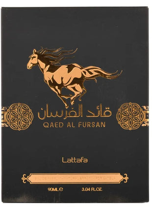Lattafa Qaed Al Fursan - Oriental, Fruity, Fresh, Amber Wood - Eau de Parfum Long-Lasting Fragrance for Unisex, 3.40 Ounce / 100 ml