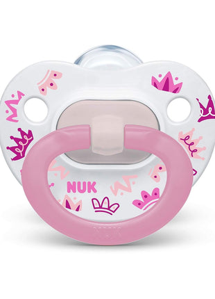 NUK Comfy Orthodontic Pacifiers, Pink Assorted, 18-36 Months, 2 Count