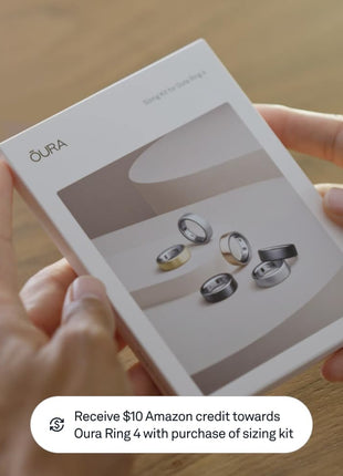 Oura Ring 4 Sizing Kit - Smart Ring Accessory - Before You Buy - Unique Sizing, Not Standard US Sizes - Receive Credit for Purchase - Compatible with Oura App, Android & iOS