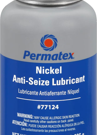 Permatex 77124 Nickel Anti-Seize Lubricant, 8 oz.