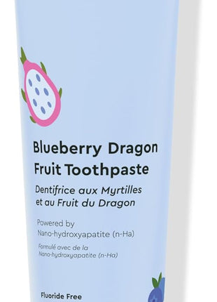 Boka Kids Toothpaste - Fluoride Free Nano Hydroxyapatite Toothpaste | Kids Oral Care - Strawberry Mango - 4 Oz, 1PK