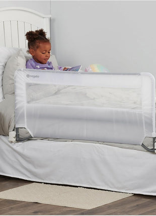 Regalo Swing Down Bed Rail Guard, with Reinforced Anchor Safety System