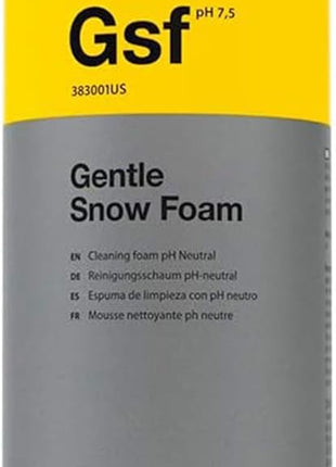 KOCHCHEMIE Gentle Snow Foam - pH Neutral Pre-Cleaning; Works With Foam Cannons & Sprayers; Manual Washing Shampoo; Safe on Existing Wax & Sealed Surfaces; Unique Cherry Fragrance (1 Liter)