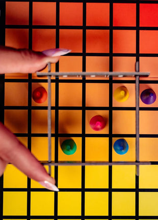 HUES and CUES - Vibrant Color Guessing Board Game for 3-10 Players Ages 8+, Connect Clues and Guess from 480 Color Squares