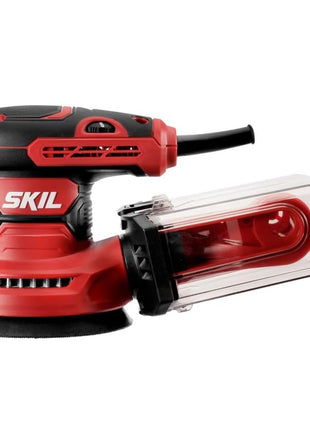 SKIL 5" Random Orbital Sander with Cyclonic Dust Box & 3pc Sanding Sheet - SR211601, Multicolor