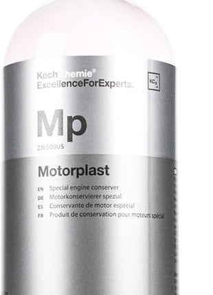 KOCHCHEMIE - Motorplast - Naturally Shiny, Water-Displacing Engine Conserver; Restore Appearance; Elastic Protective Film Protects Power Units from Corrosion & Environmental Factors (500 milliliters)
