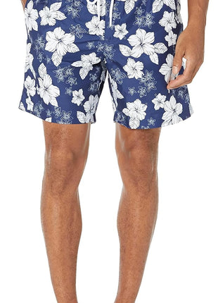 Amazon Essentials Men's Swim Trunks with Mesh Lining, Pockets, Drawstring Closure