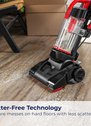 Bissell CleanView Compact, Powerful Suction & Extension Wand, 3508 | Lightweight for apartments & dorms; scatter-free technology; removable extension wand; compact design