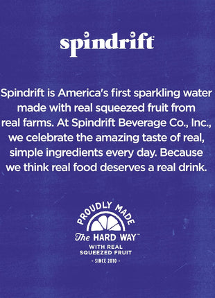 Spindrift Sparkling Water, 4 Flavor Variety Pack, Made with Real Squeezed Fruit, 12 Fl Oz (Pack of 20)