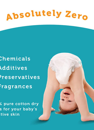 Whoopsie Wipes – The Original 100% Pure Cotton Dry Baby Wipes (600 Count) | Unscented, Ultra-Soft, Chemical-Free Wipes for Sensitive Skin, Lint-Free, Use Dry or Wet, Tear-Resistant, Biodegradable