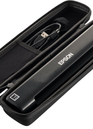 Caseling Case for Epson Workforce ES-50 ES-60W & DS-70 Portable Scanner | Fits Epson ES-50, ES-60W & DS-70, rigid shockproof EVA shell, internal accessory mesh pocket, secure double zipper