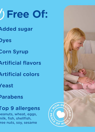 Mommy's Bliss Gripe Water Original, Infant Gas & Colic Relief, Gentle & Safe, 2 Weeks+, 4 Fl Oz (Pack of 1)
