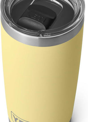 YETI Rambler 20 oz Tumbler, Stainless Steel, Vacuum Insulated with MagSlider Lid, Black