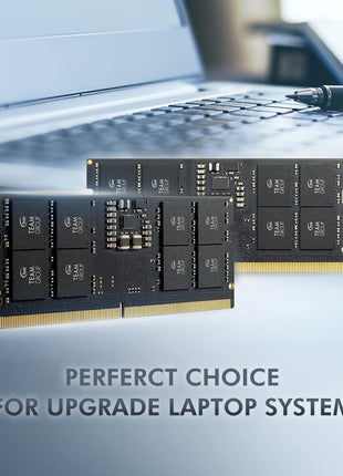 TEAMGROUP Elite SODIMM DDR5 32GB 5600Mhz (PC5-44800) CL46 Non-ECC Unbuffered 1.1V 262 Pin Laptop Memory Module Ram - TED532G5600C46A-S01