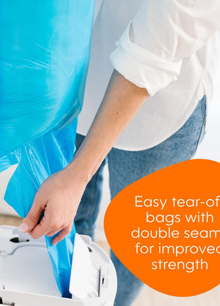 Diaper Genie Easy Roll Refill | 30 Bags Per Refill | Holds Up to 1410 Newborn Diapers | Odor Control | Diaper Pail Refill Bags | Fits Diaper Genie Signature & Platinum Pails