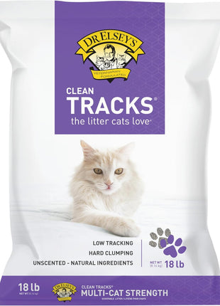 Dr. Elsey's® Clean Tracks Clumping Clay Cat Litter 40 lb. Bag