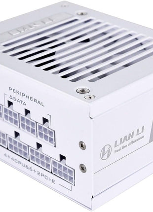 Lian-Li SP750 750W 80+ Gold Certified Fully Modular SFX Power Supply Unit, White