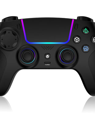 VidPPluing Wireless Controller Compatible with PS5/Android/IOS/MAC/Steam Deck, Gamepad with LED Lighting/Hall Effect Trigger/Turbo/Macro/Dual Vibration/3.5mm Headset Jack/1500 mAh Battery