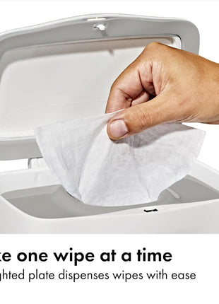 OXO Tot Perfect Pull Wipes Dispenser, Gray