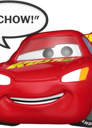 Funko POP! Sayings: Disney Pixar Cars - Lightning McQueen | Official Merch - Collectable Vinyl Figurine for Shelf Display - Birthday Gift Idea for Fans and Collectors
