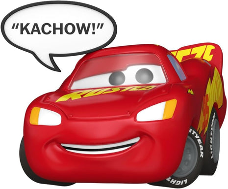 Funko POP! Sayings: Disney Pixar Cars - Lightning McQueen | Official Merch - Collectable Vinyl Figurine for Shelf Display - Birthday Gift Idea for Fans and Collectors
