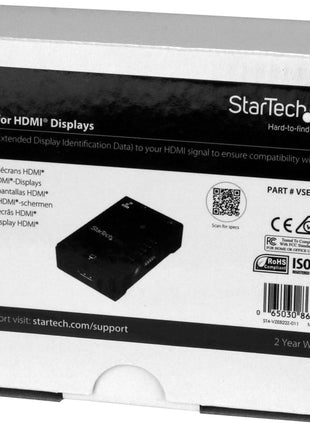 StarTech.com EDID Emulator for HDMI Displays - Copy Extended Display Identification Data - 1080p, TAA (VSEDIDHD)