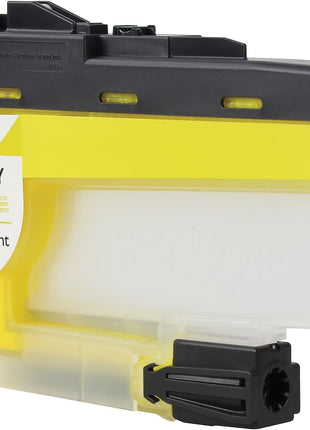 Brother Genuine LC3037Y, Single Pack Super High-Yield Yellow INKvestment Tank Ink Cartridge, Page Yield Up to 1,500 Pages, LC3037