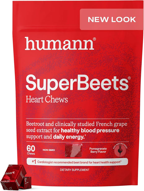 Humann Neo40 Daily & SuperBeets Heart Chews